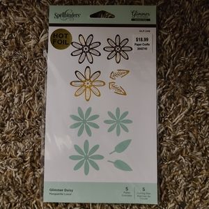 NIP Spellbinders Hot foil plate and die set